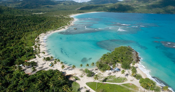 Playa Rincon, Las Galeras, Samana, Dominikanische Republik